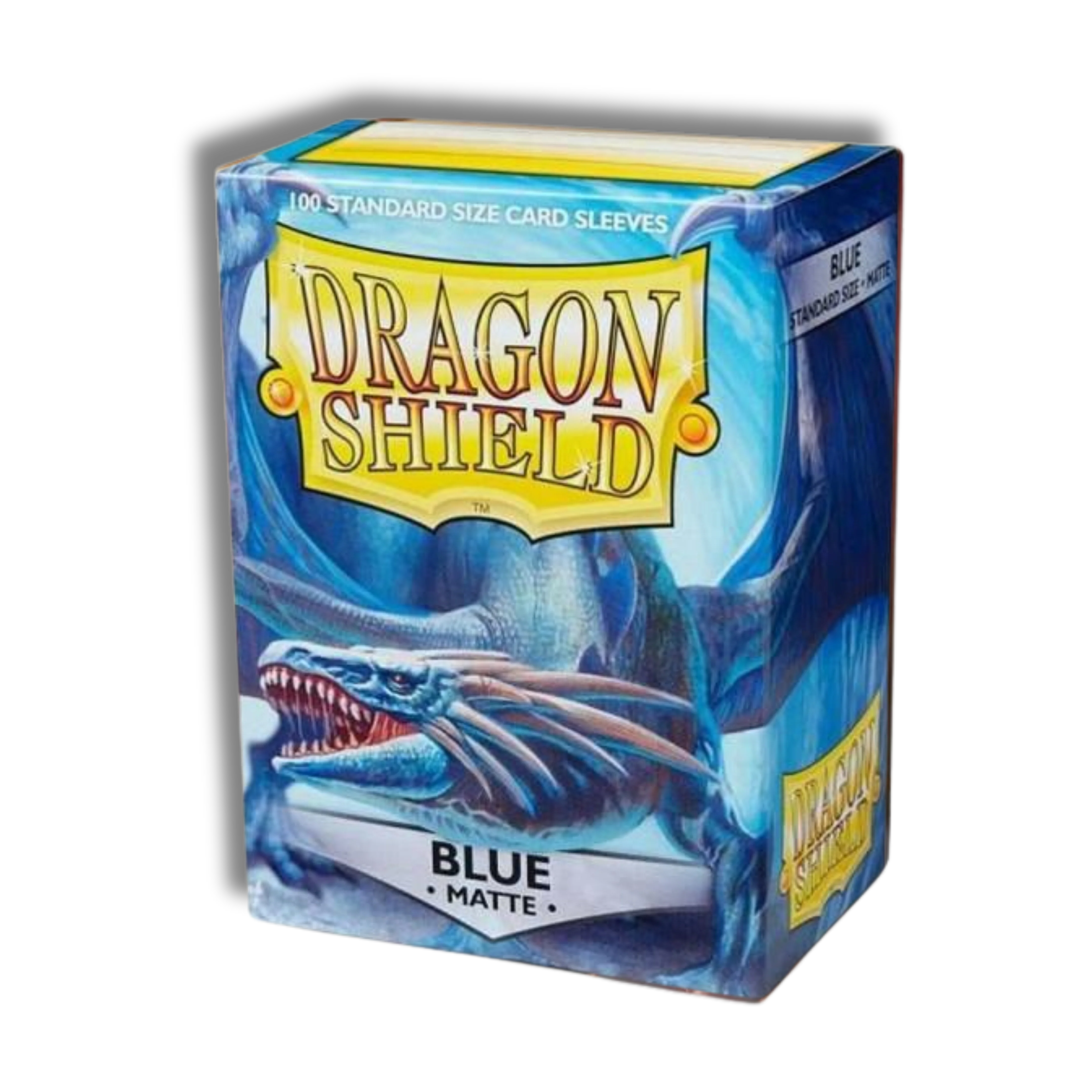 100 Fundas Estándar Blue Matte - Dragon Shield