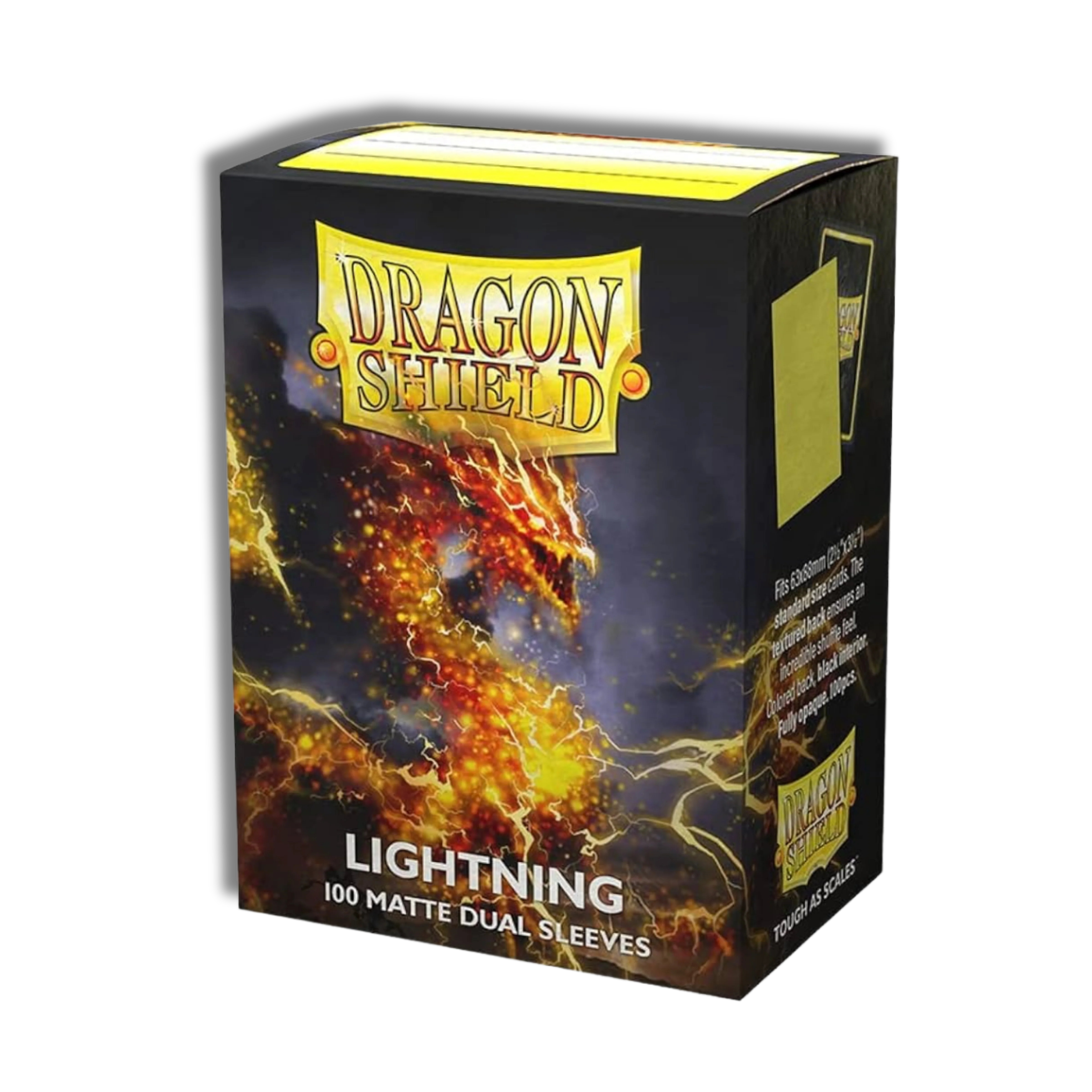 100 Fundas Estándar Lightning Dual Matte - Dragon Shield