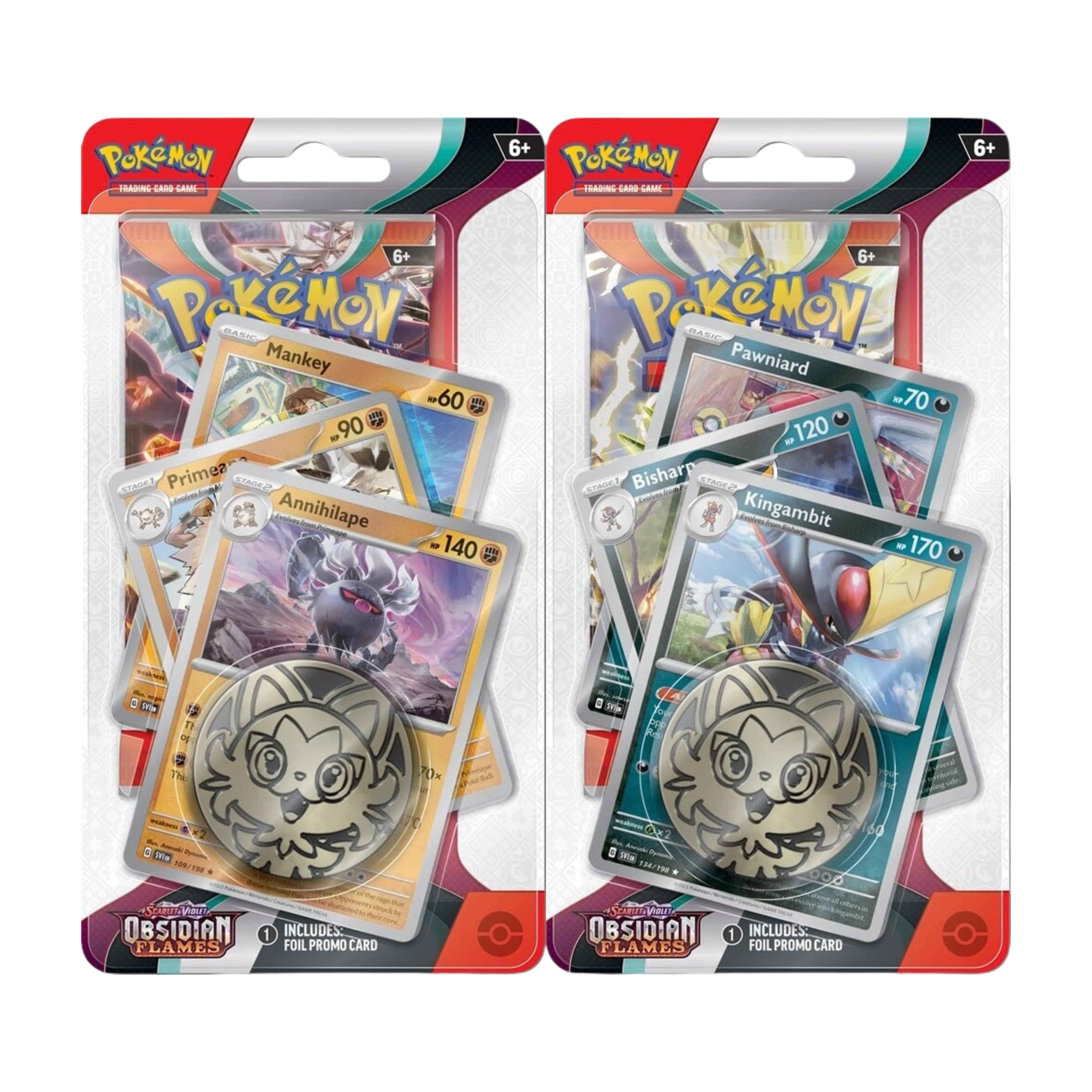 Blister Triple Obsidian Flames - Ingles