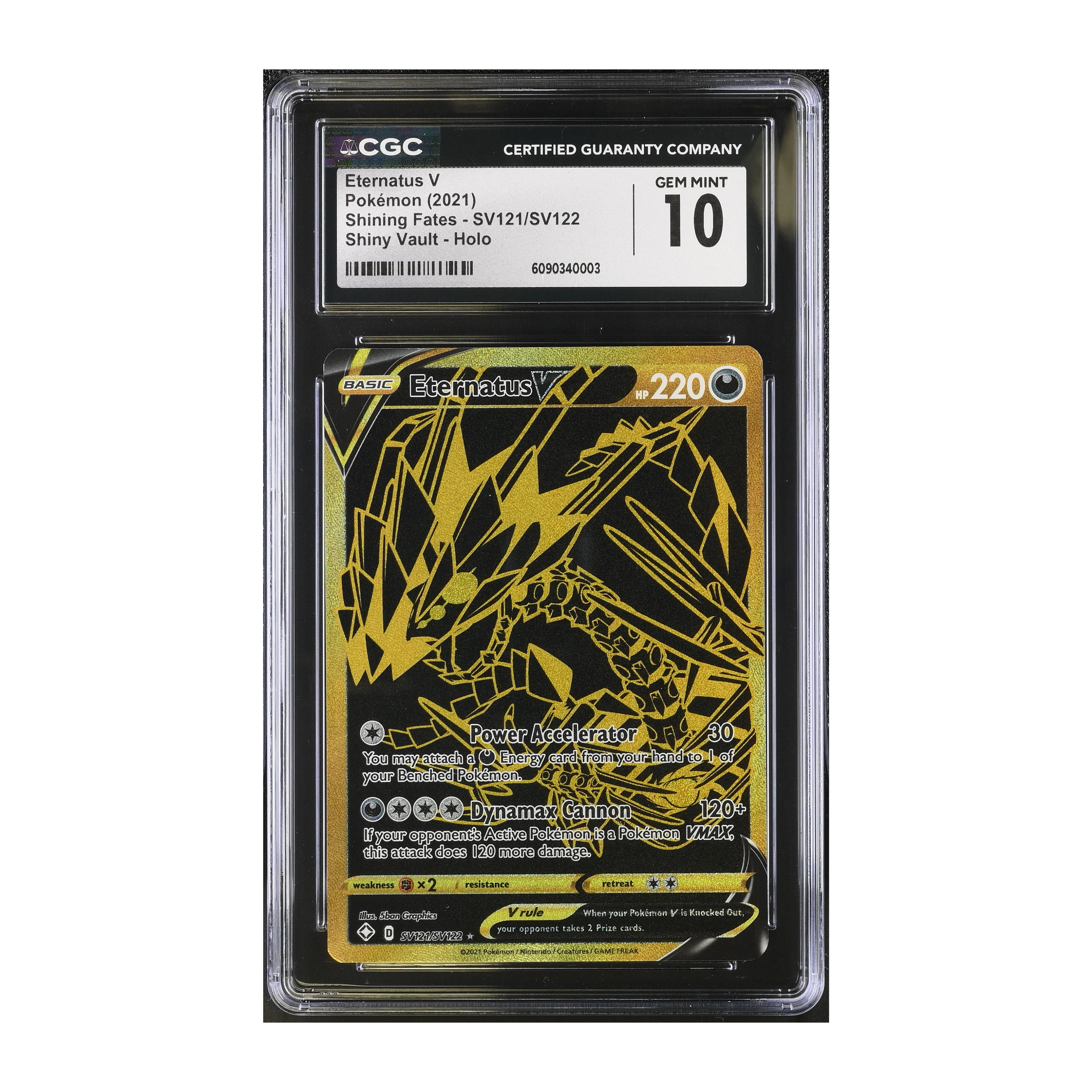 Eternatus V (2021) Shining Fates - CGC 10