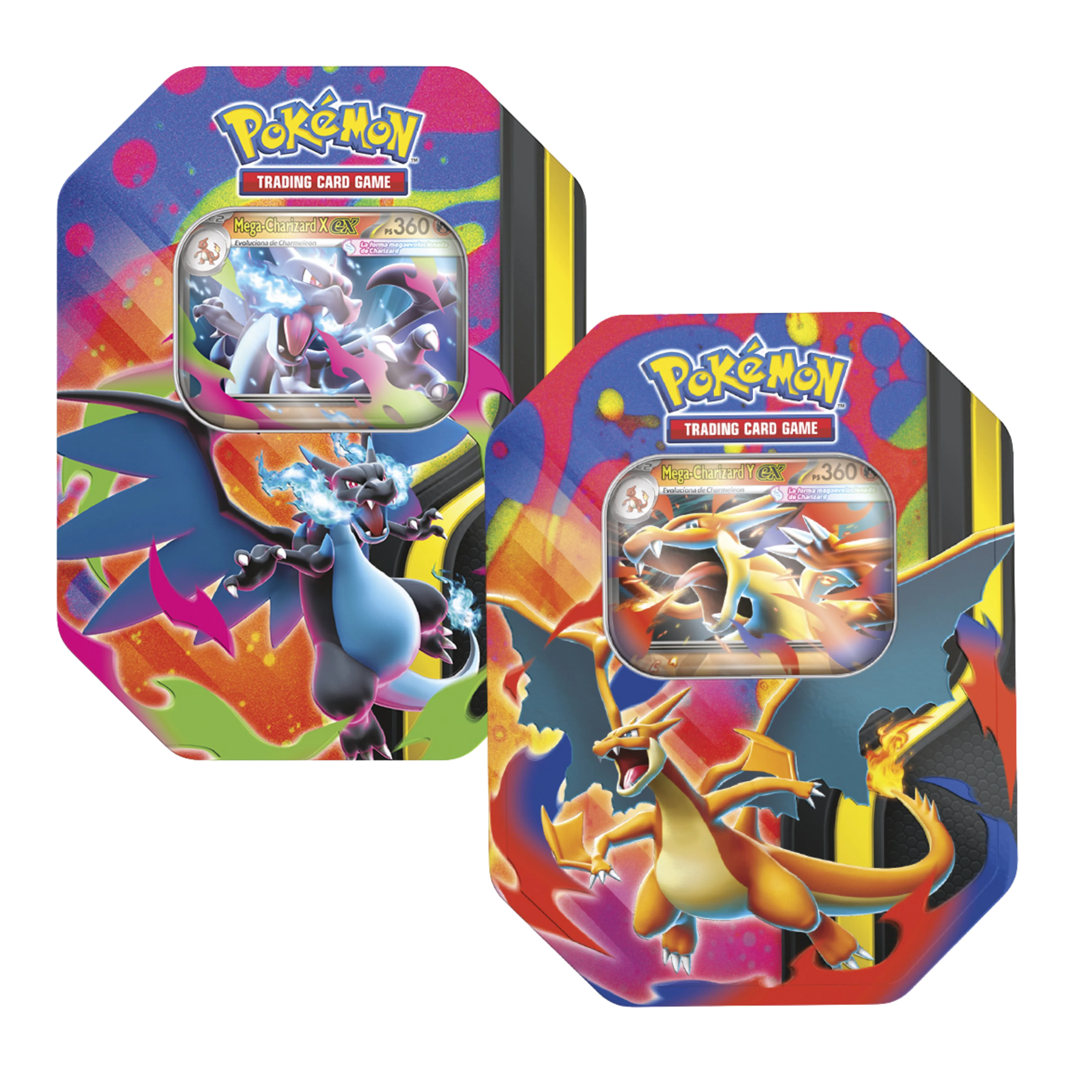 Lata Mega Charizard X & Y EX - Español
