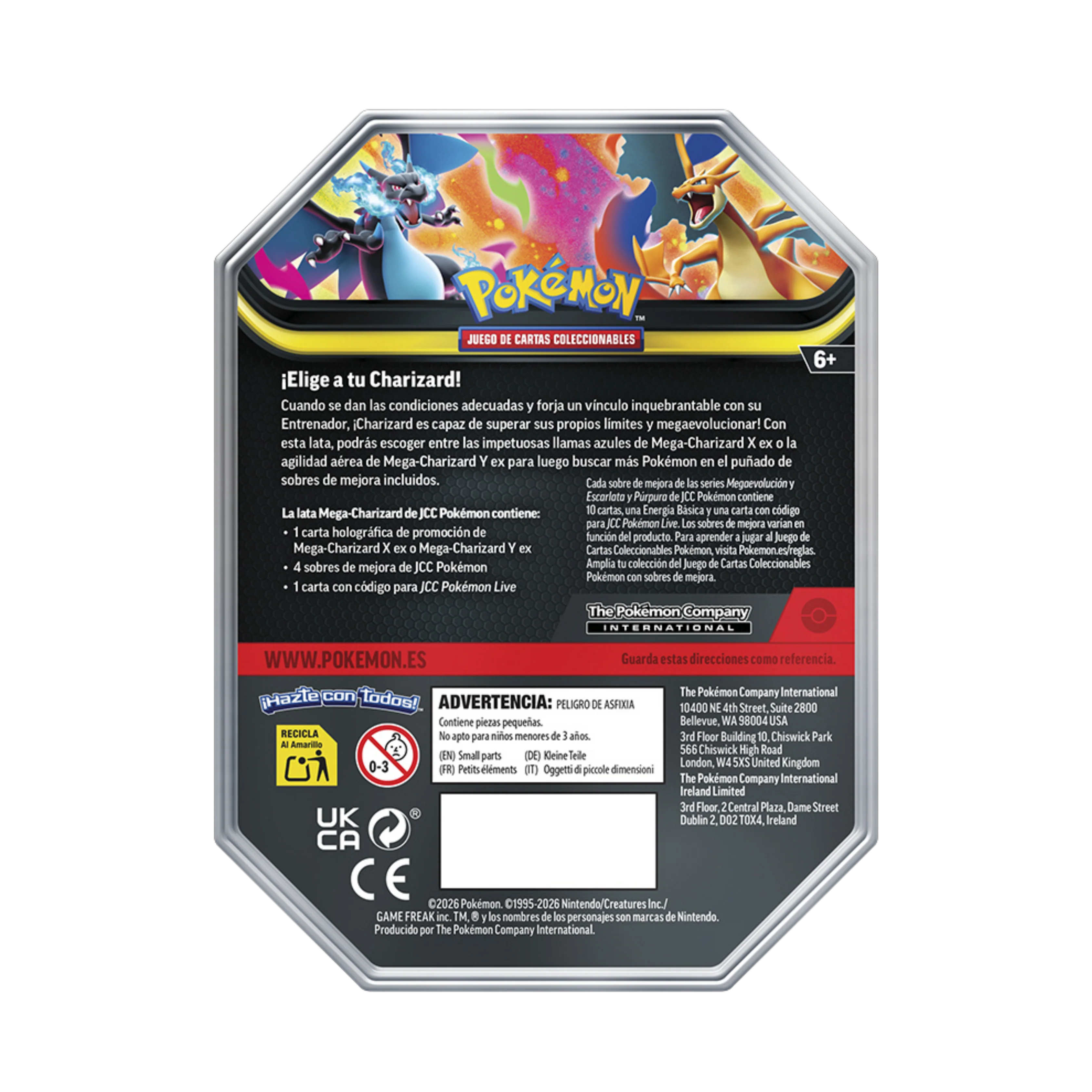 Lata Mega Charizard X & Y EX - Español - Image 4