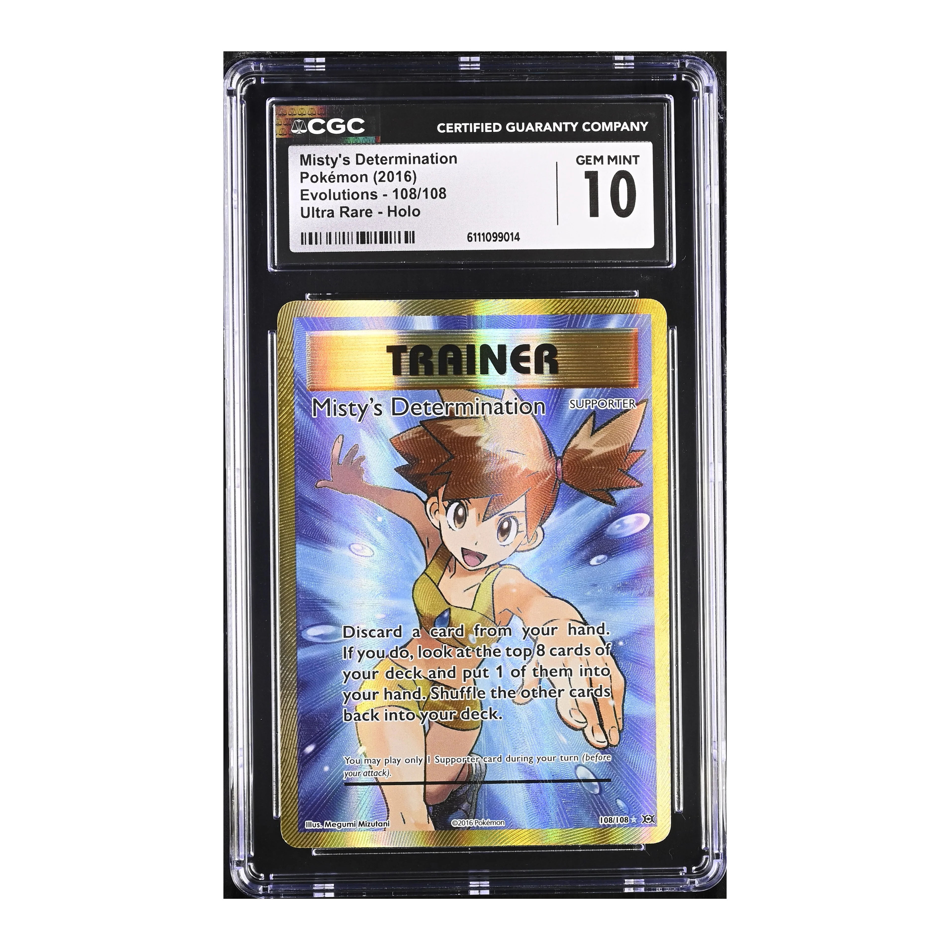 Misty´s Determination (2016) Evolutions - CGC 10