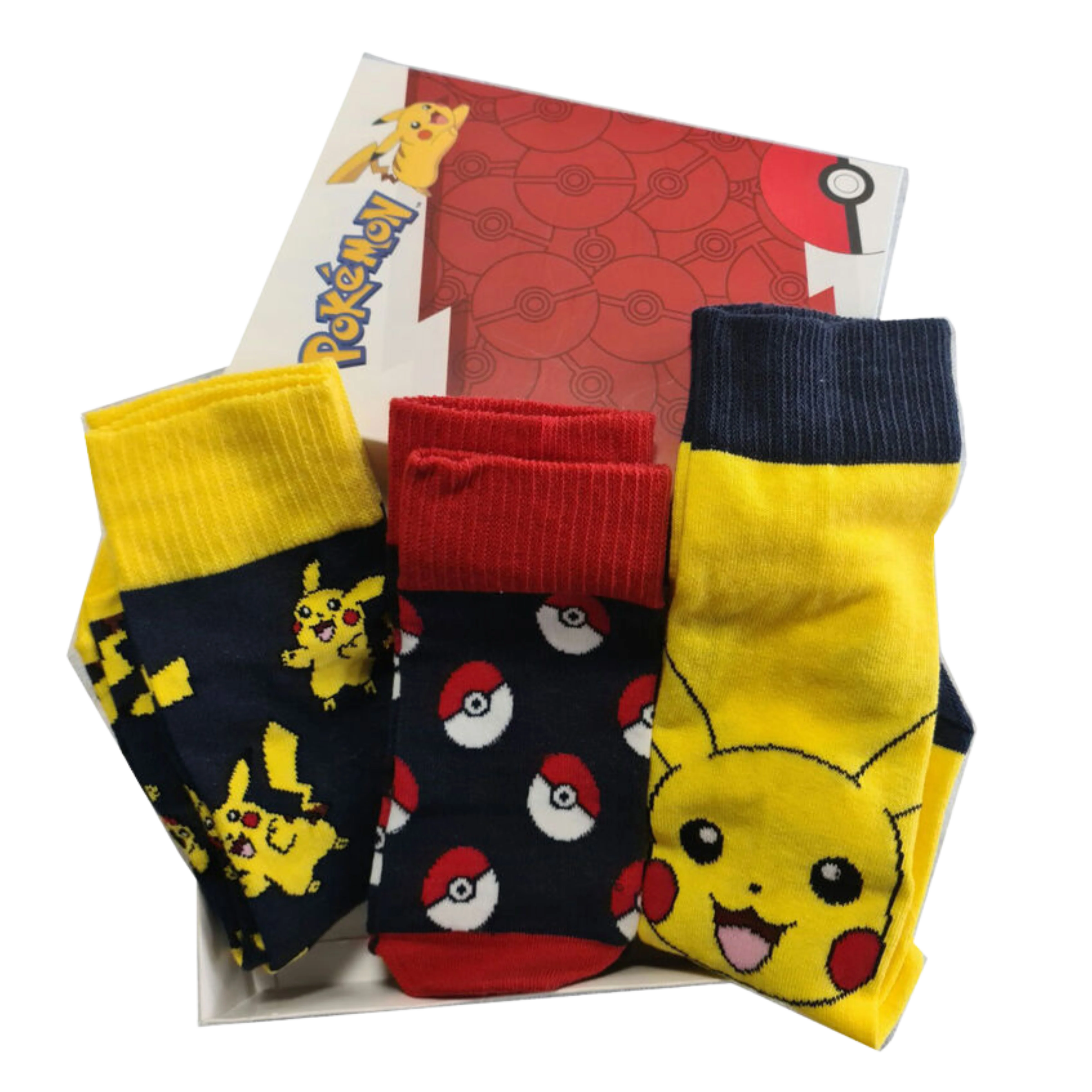 Set de 3 Calcetines Pokemon