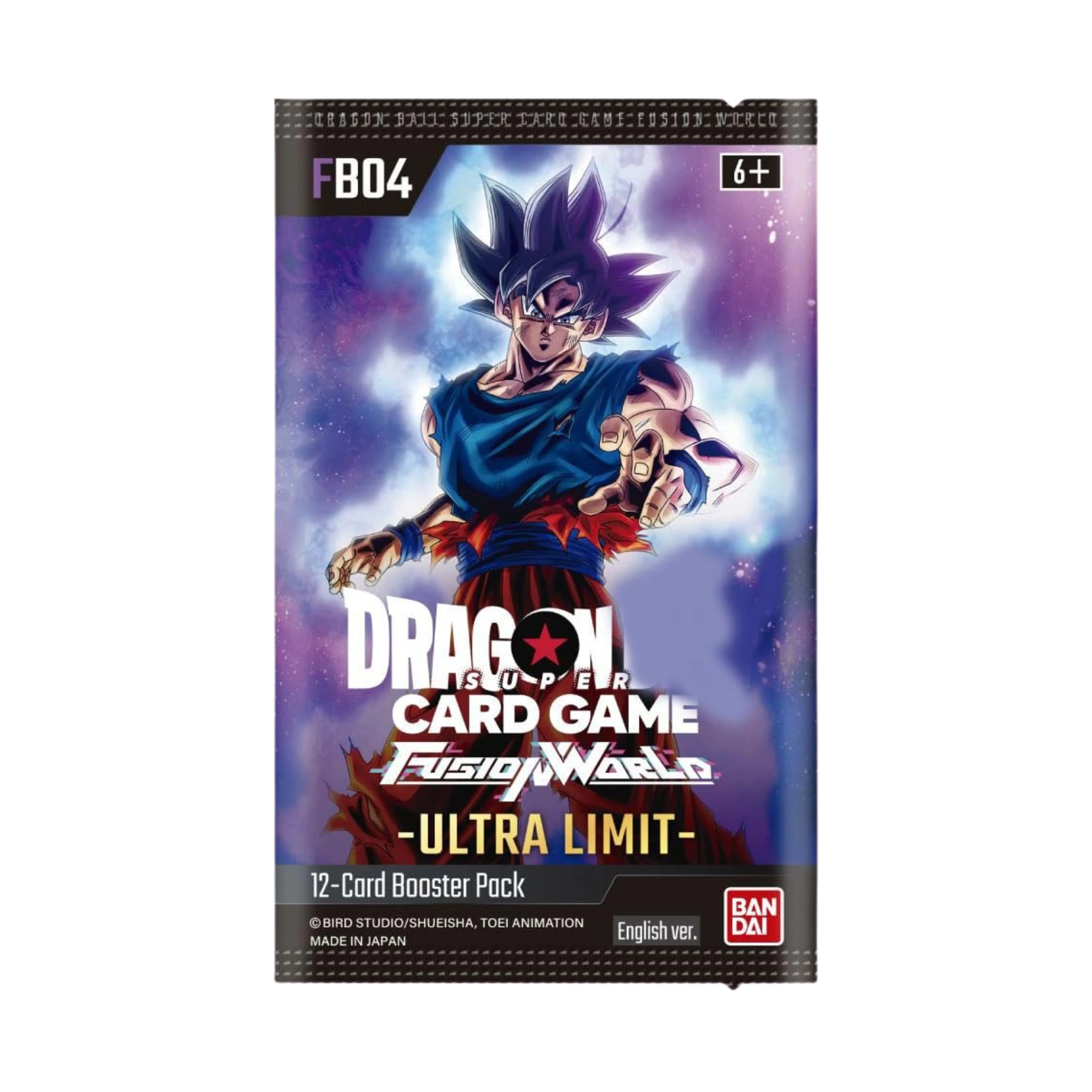 Sobre Dragon Ball FB04 Ultra Limit Fusion World - Ingles
