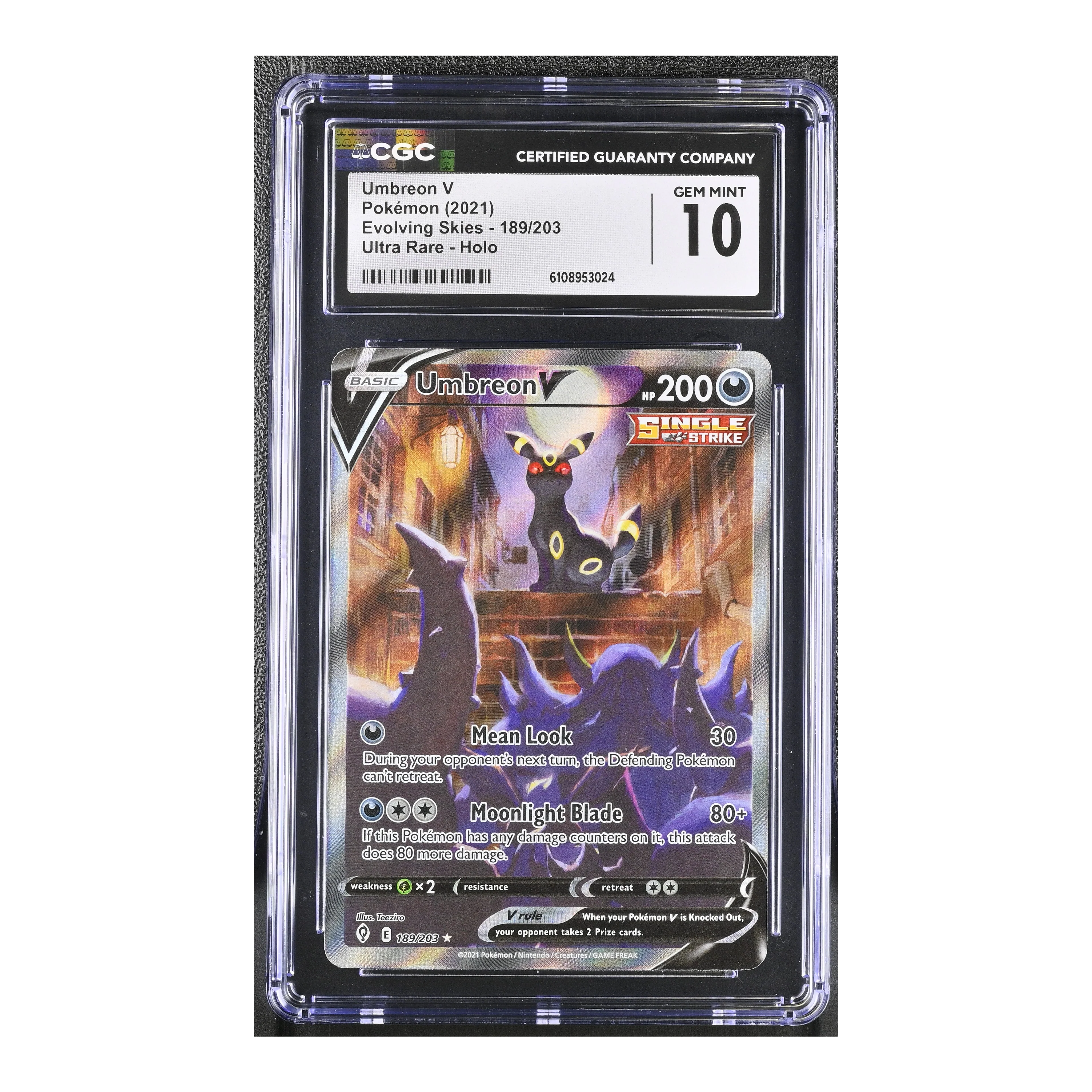 Umbreon V (2021) Evolving Skies - CGC 10
